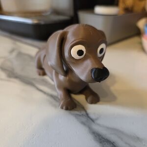 Brown Dog Figurine dachshund